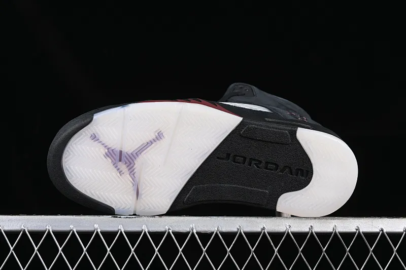 All categories Air Jordan Jordan series basketball shoes Air Jordan 5 A Ma Maniére x Air Jordan 5 "Black" AJ5 Joe 5 suede black FD1330-001